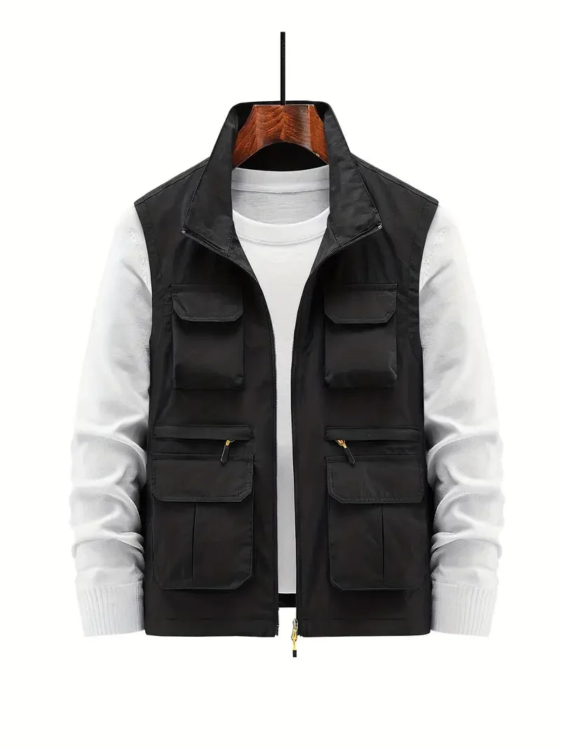 Heren Vest met Ritszakken Casual