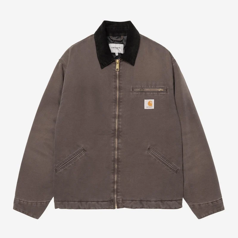 Carhartt WIP HEREN OG Detroit Jas | Tabak / Zwart canvas