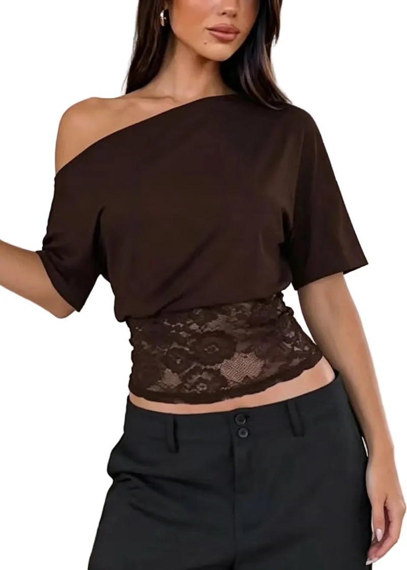 Dames Tanktop Mouwloos Met Turtle Neck en Patchwork