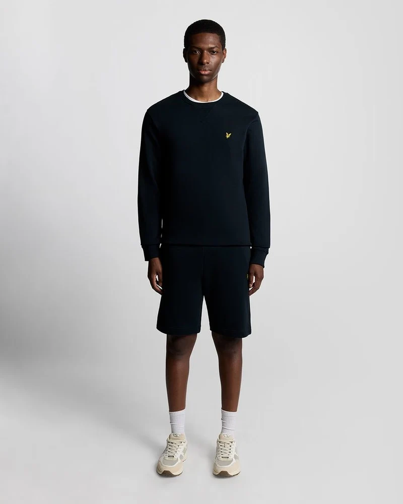 Lyle & Scott Heren katoenen joggingbroek | Donkerblauw