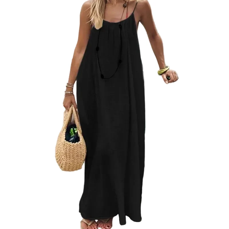 Dames Casual Zomerjurk Losse Pasvorm