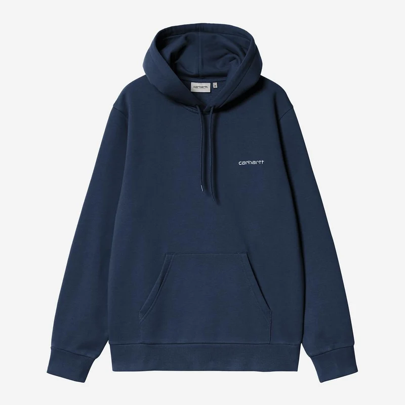Carhartt WIP Heren Script Borduurwerk Hoodie | Jupiter