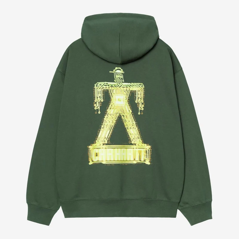 Carhartt WIP Heren Electric Boogie Hoodie | Sycamore Tree