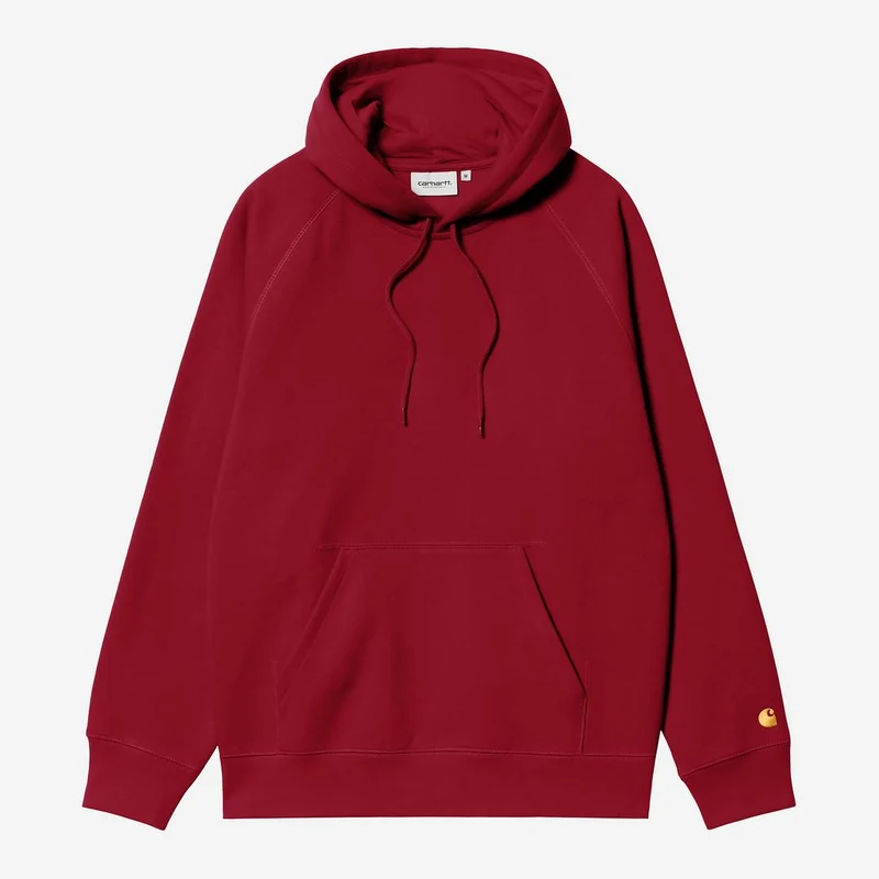 Carhartt WIP Heren Chase Hoodie | Scharlakenrood