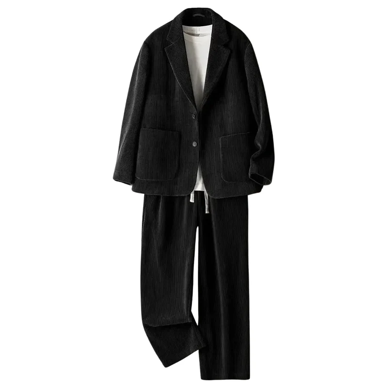 Heren Corduroy Pak met Blazer en Broek