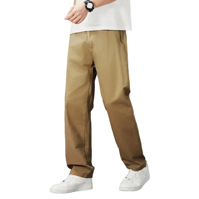 Heren Casual Broek met Rechte Pijp