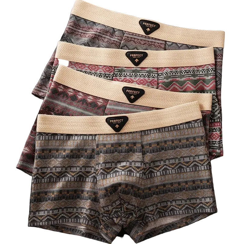Heren Boxershort Geometrisch Patroon
