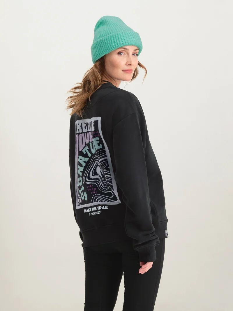 Arty Sweater Women | Black