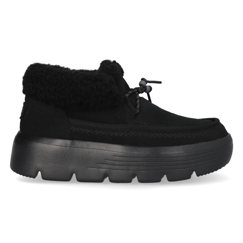 Austin Edge Lounge Dames Boots Suede Black