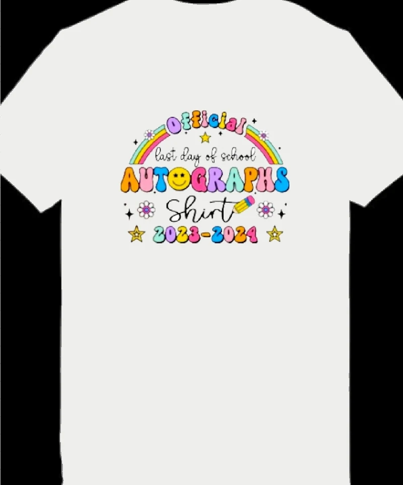 Last Day of School shirt