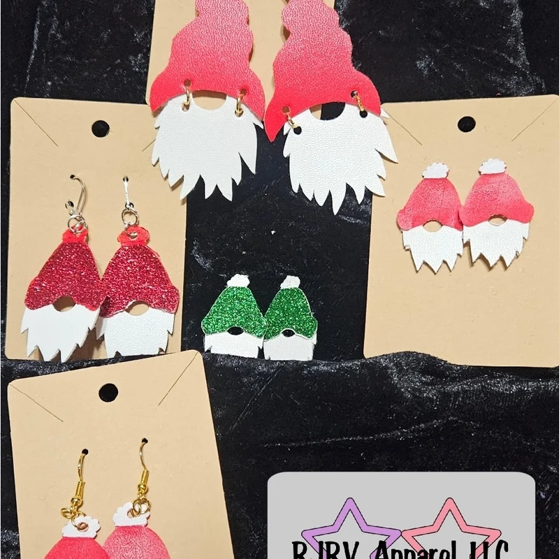 Gnome / Santa Earrings