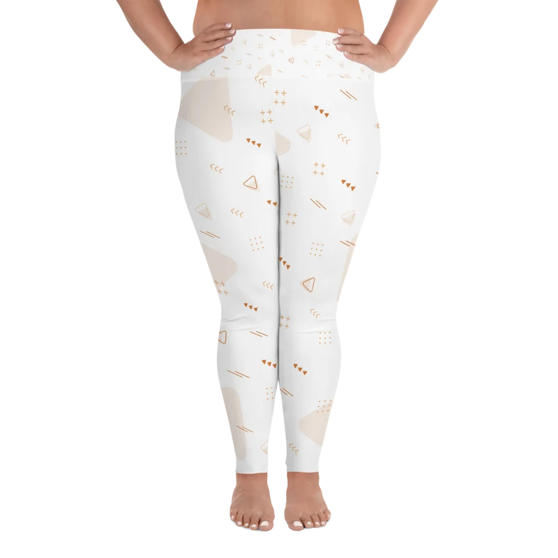 All-Over Print Plus Size Leggings