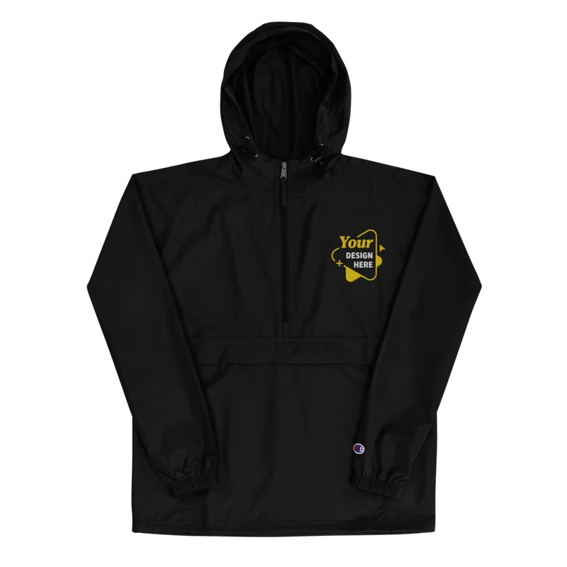 Embroidered Champion Packable Jacket
