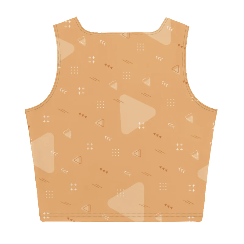 All-Over Print Crop Top