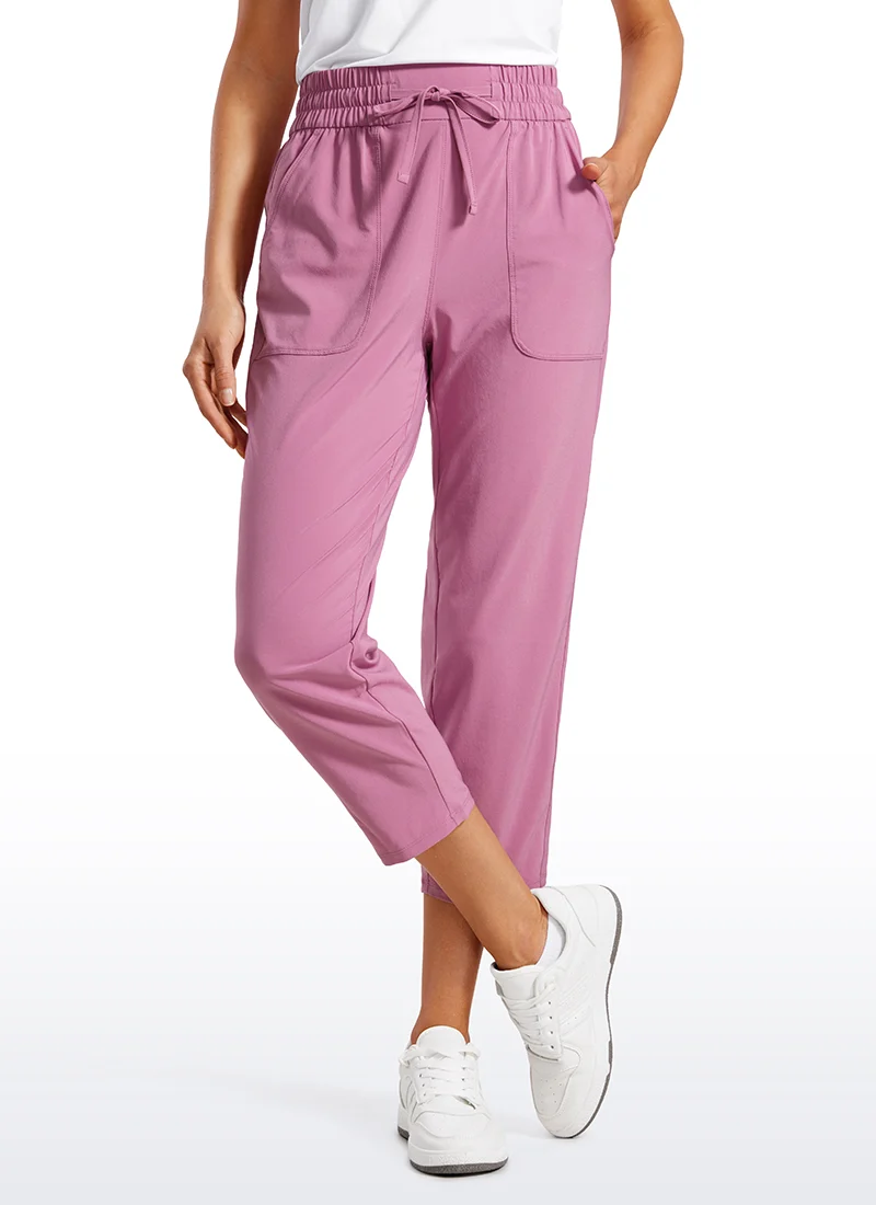 Feathery-Fit Soft Crop Pocket Pant 23''
