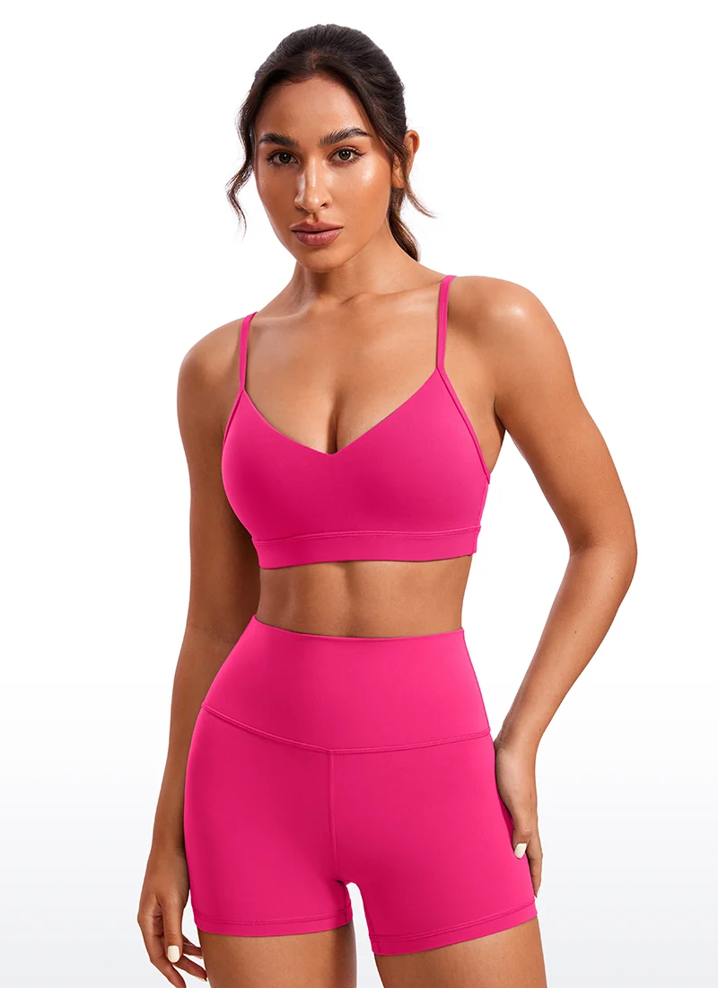 Butterluxe V Neck Spaghetti Strap Bra