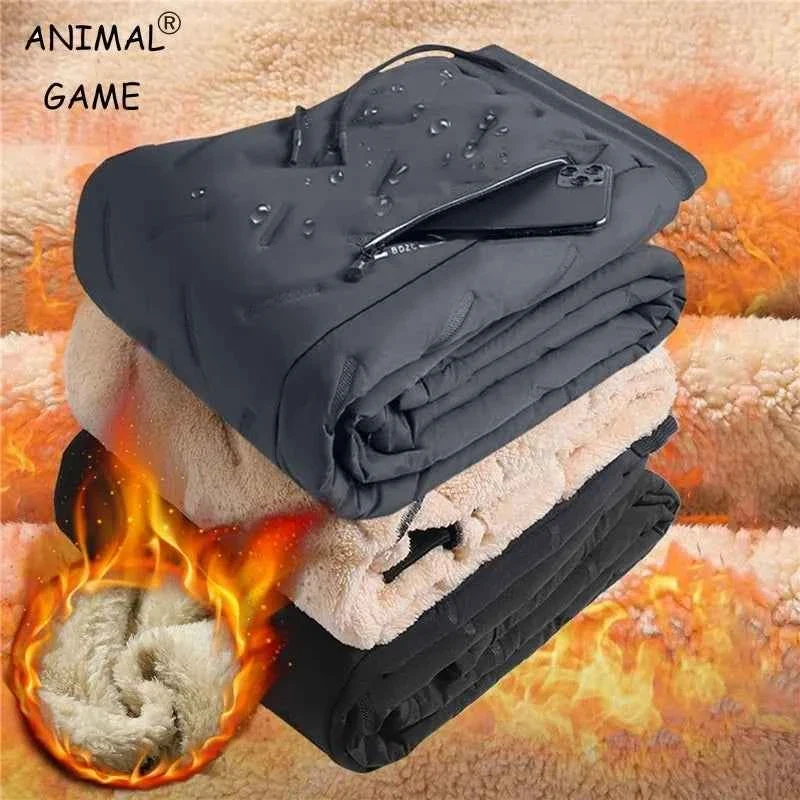 Férfi Thermal Fleece Melegítőnadrág - Kényelmes, Meleg és Készen Áll a Téli Kalandokra