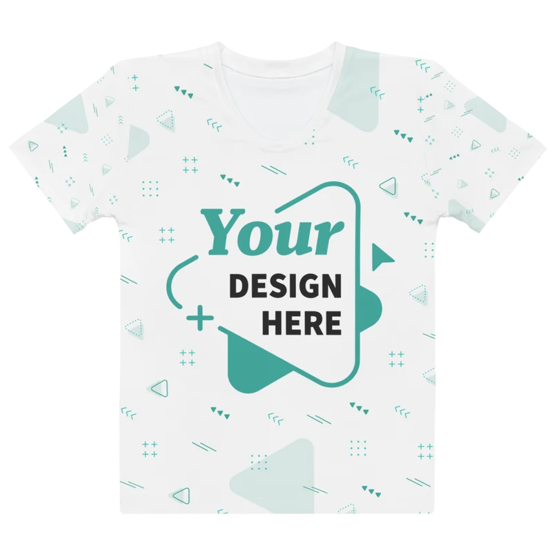 All-Over Print Women's Crew Neck T-Shirt