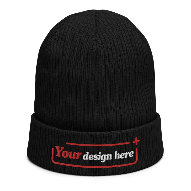 Organic Ribbed Beanie | Beechfield B50
