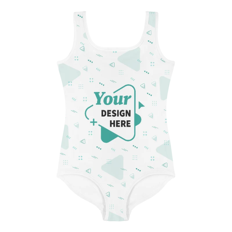 All-Over Print Kids Swimsuit