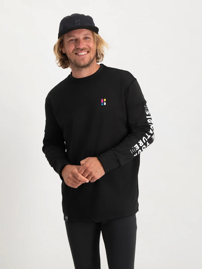 Arty Longsleeve Men | Black