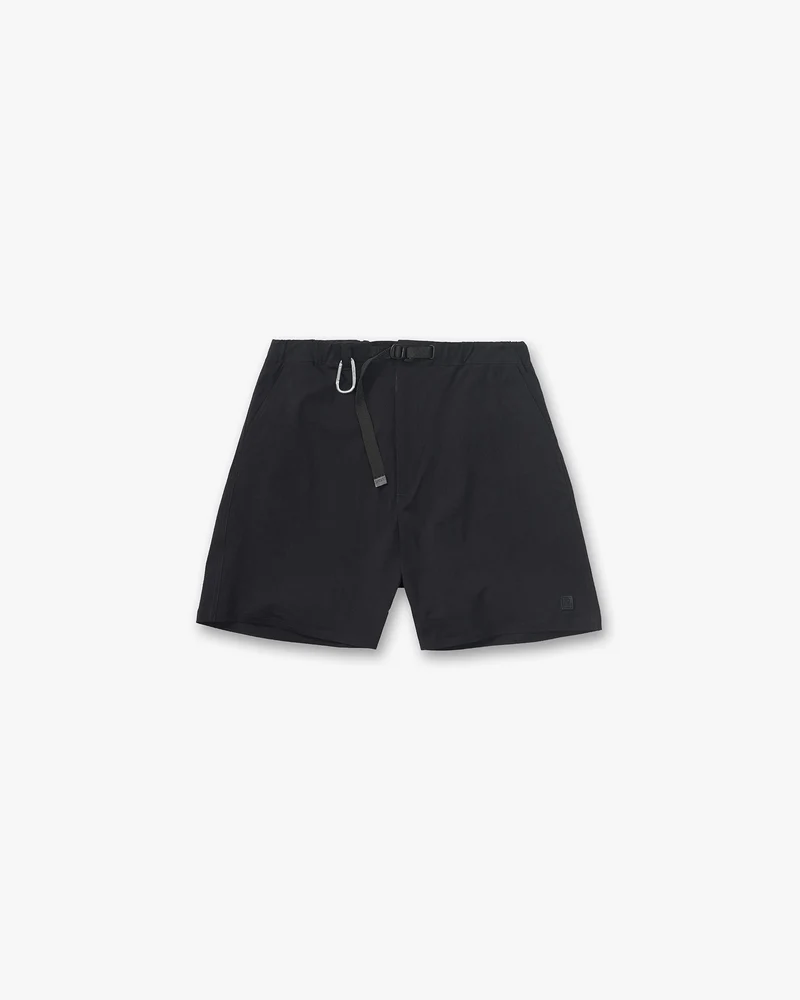 Nylon Cargo Short - Black