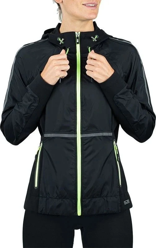 Sjeng Sports Imogen Full Zip Hoody Black