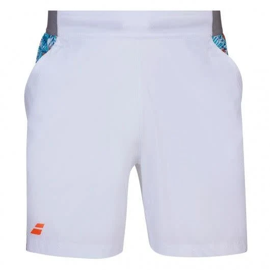 Babolat CAPSULE SHORT 7'' MEN White/Flower