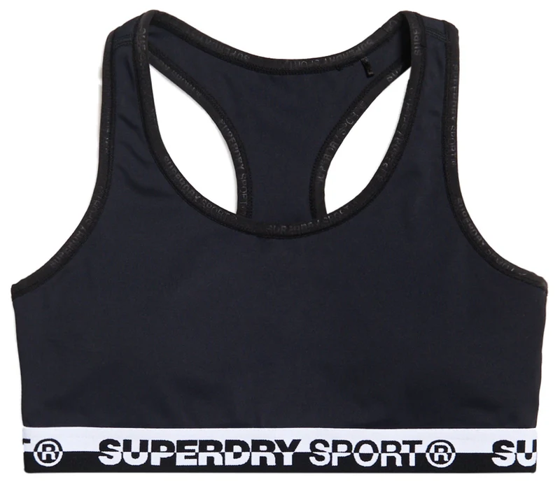 Superdry Sport TRAINING ESSENTIAL BRA Black