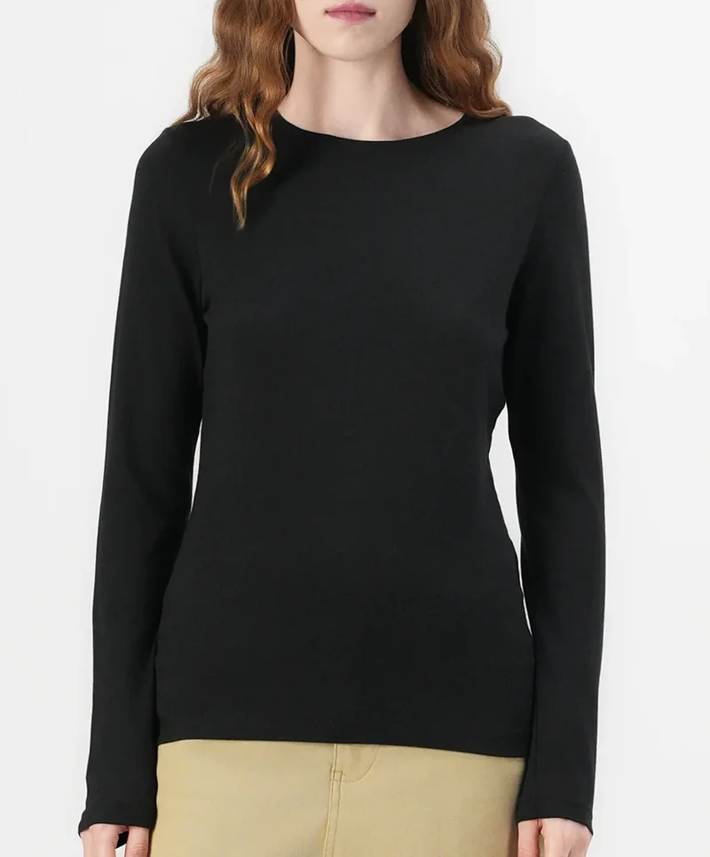 Pieces dames ondershirt lange mouw - Long Tee