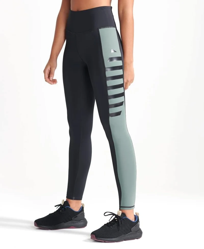 Superdry Sport Training Lock Up Legging Green