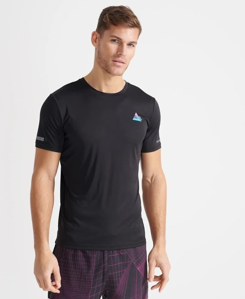 Superdry Sport Run Beyond Limits T-Shirt Black