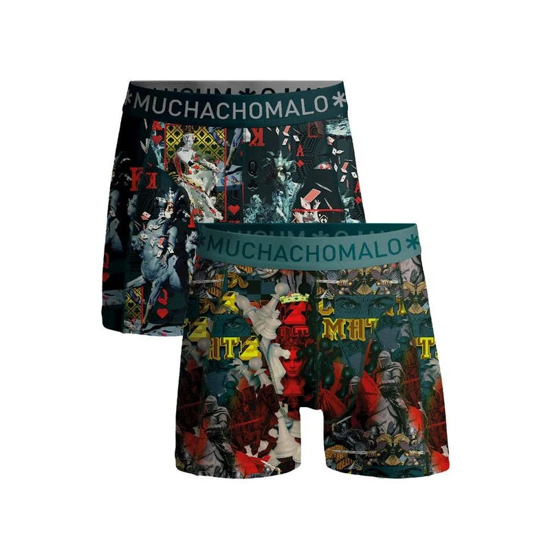 Men 2-Pack Boxer Shorts Chessplay CHESSPLAY1010