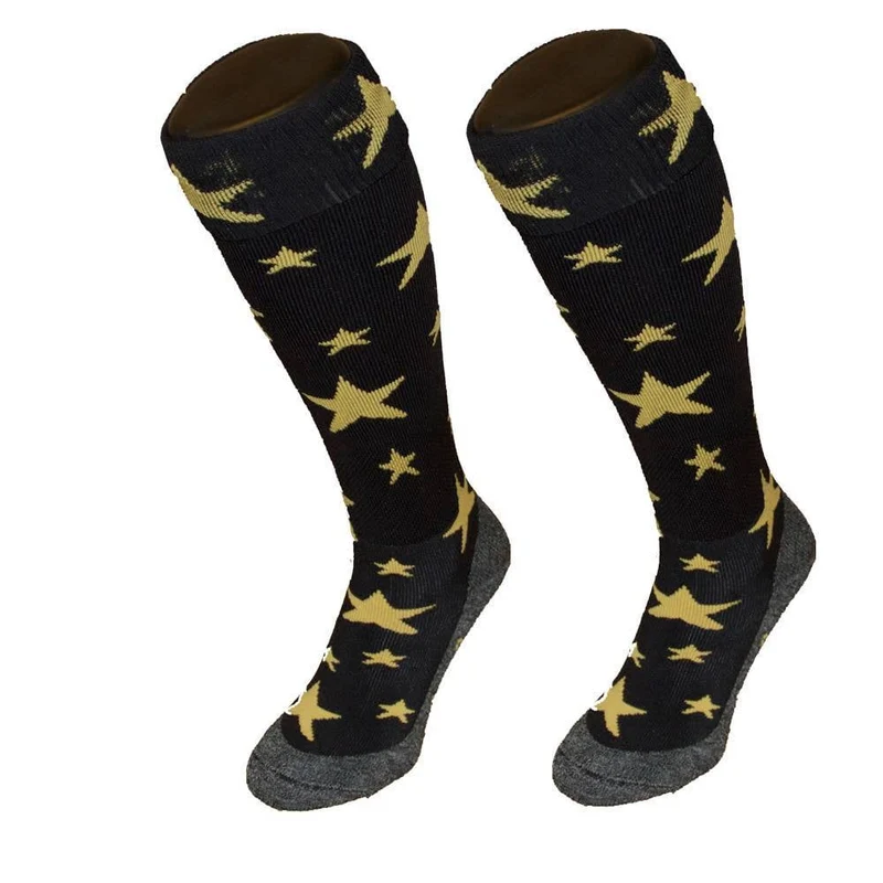 Hingly Funsokken Star Black - Gold