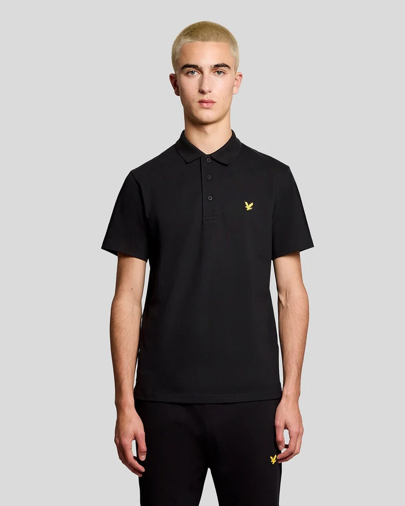 Lyle & Scott Heren Sport Core Polo Shirt | Gitzwart