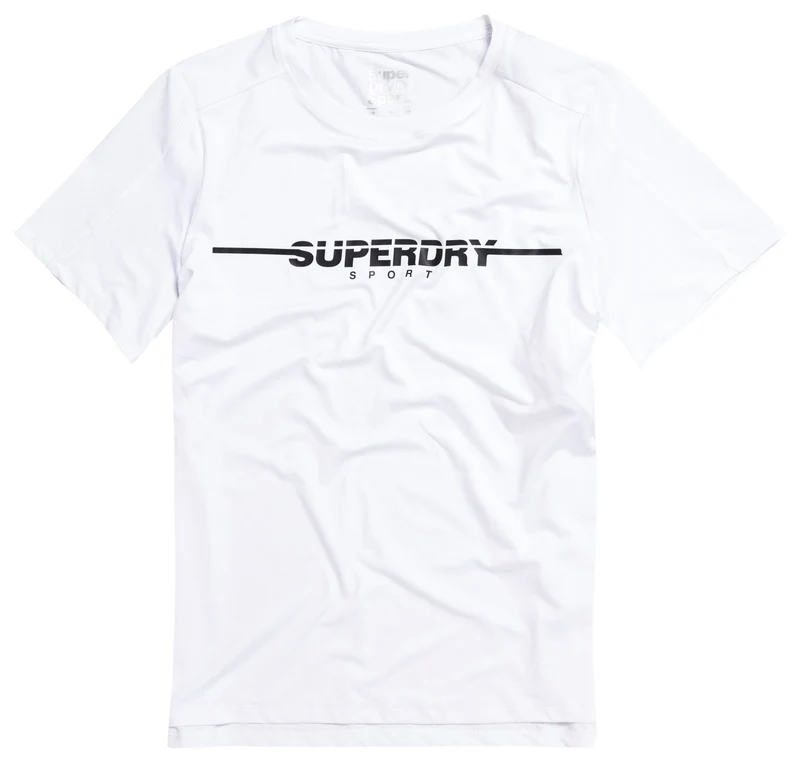 Superdry Sport Training Tee White