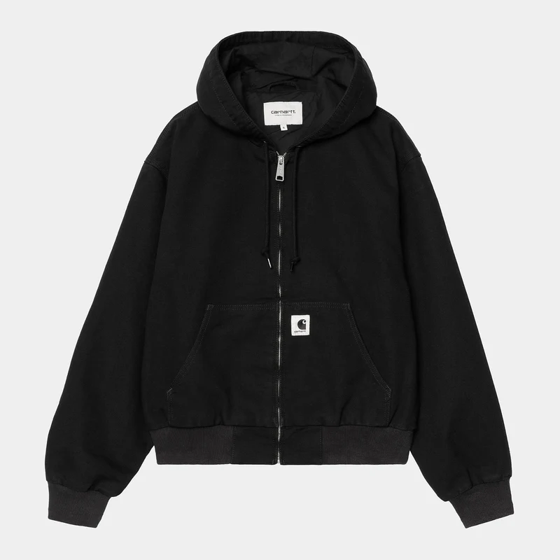 Carhartt WIP DAMES OG Active Jas | Zwart gespoeld