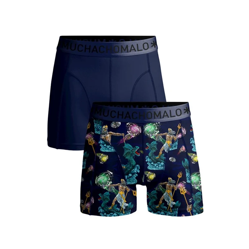 Men 2-Pack Shorts Biker Poseidon 2P POSBIKE1010