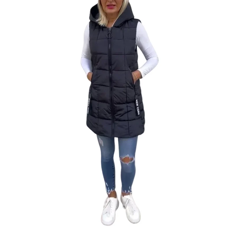 Dames Mouwloos Gewatteerd Jack Urban Stijl