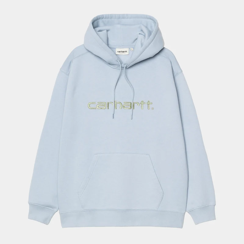 Carhartt WIP DAMES Carhartt Sweat Hoodie | Blue Fog / Pale Olive