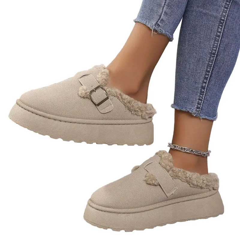Dames Pantoffels Pluche Comfortabel