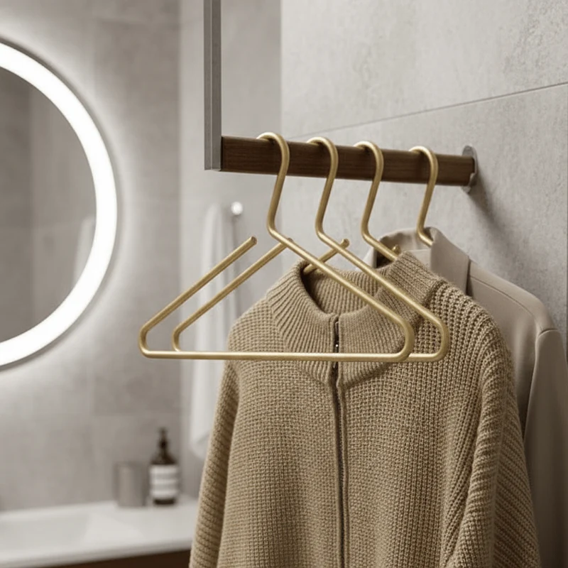 Hangerset voor Kledingkasten in Goud en Zilver