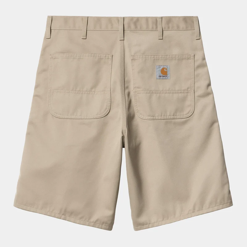 Carhartt WIP Heren Simple Denison Twill Short | Wall Rinsed