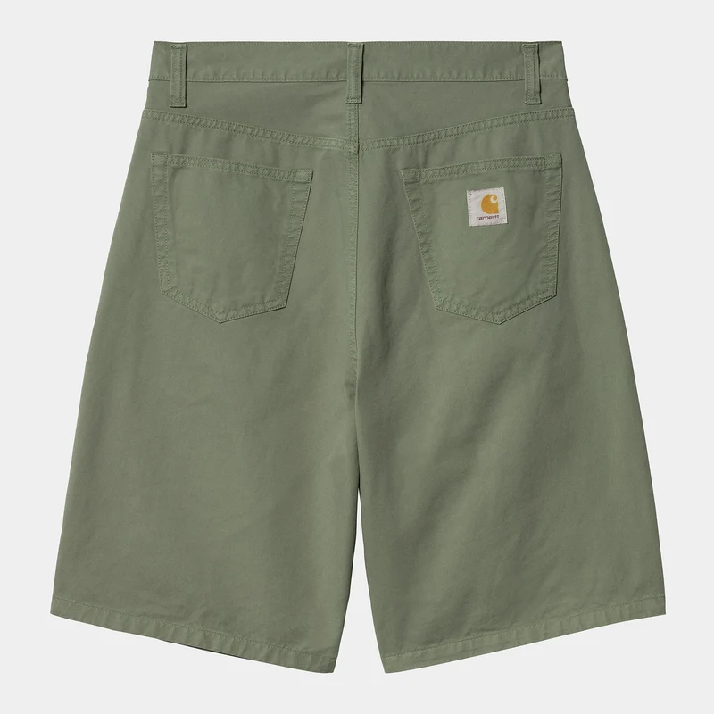 Carhartt WIP Heren Landon Newcomb Drill Short | Park Garment Dyed