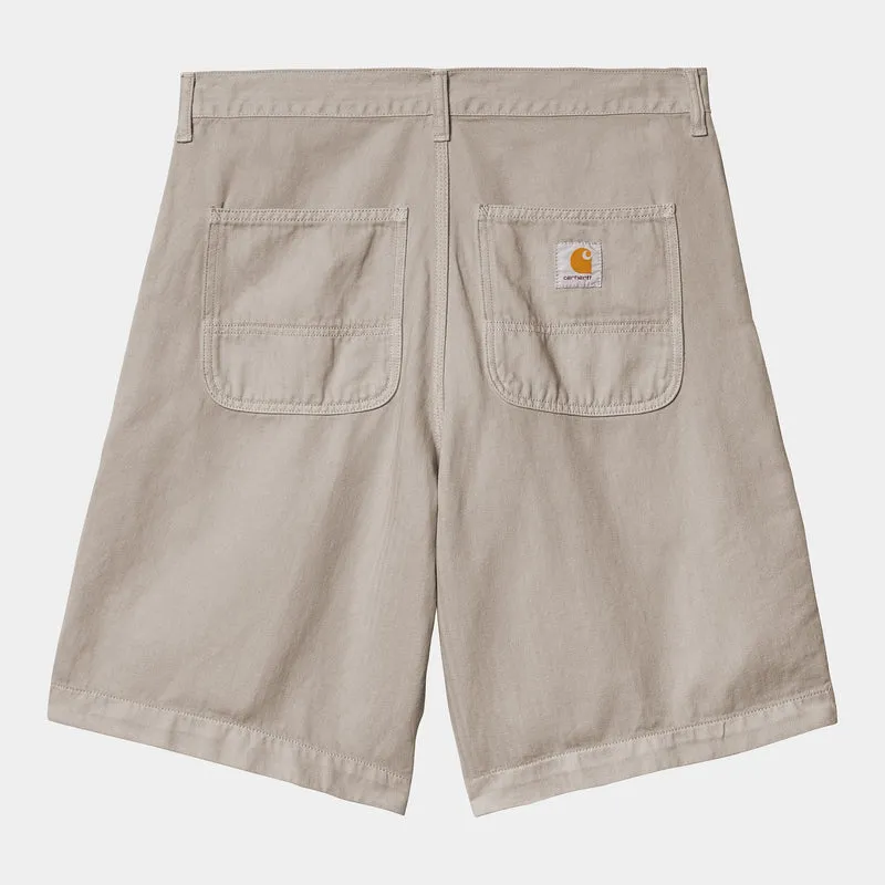 Carhartt WIP Cooper Shawnee visgraatshort heren | Fleur De Sel Gespoeld