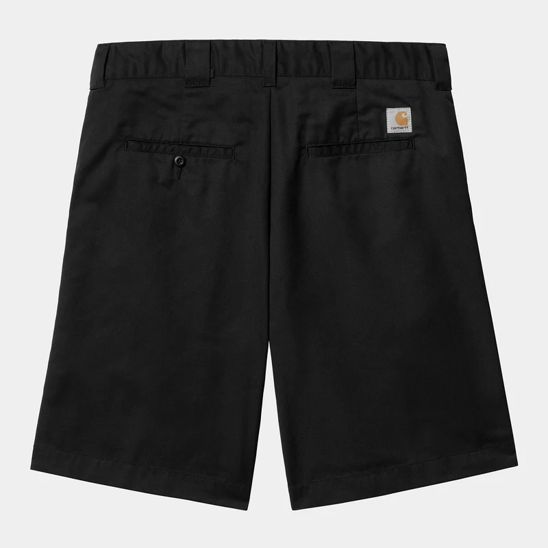 Carhartt WIP Craft Dunmore Twill Short voor heren | Zwart gespoeld