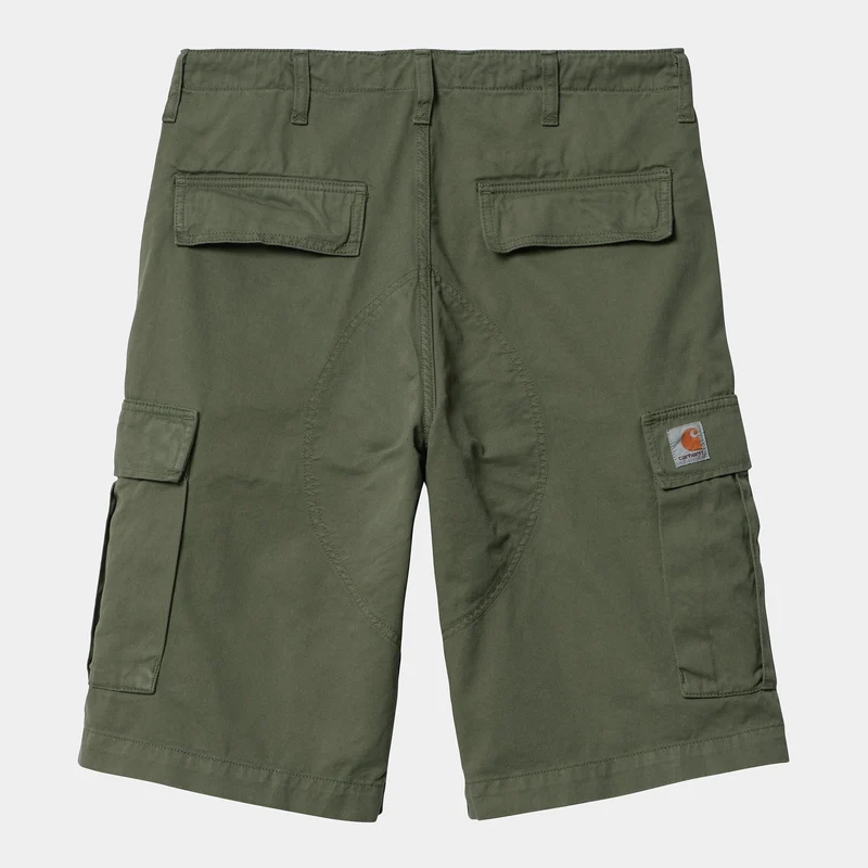 Carhartt WIP Heren Regular Moraga Twill Cargo Short | Dollar Green