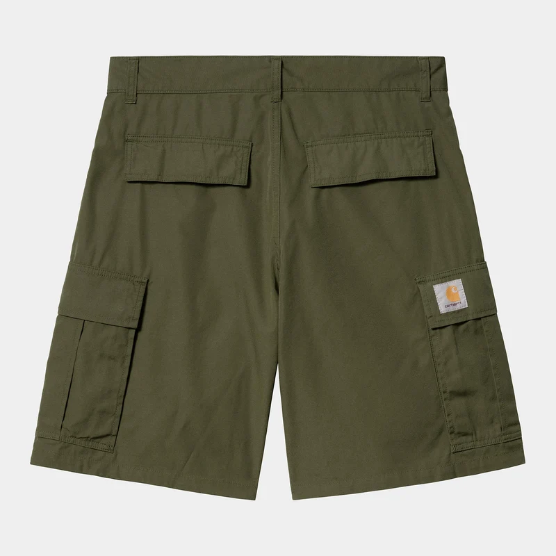 Carhartt WIP Heren Cole Cargo Short | Turtle Rinsed