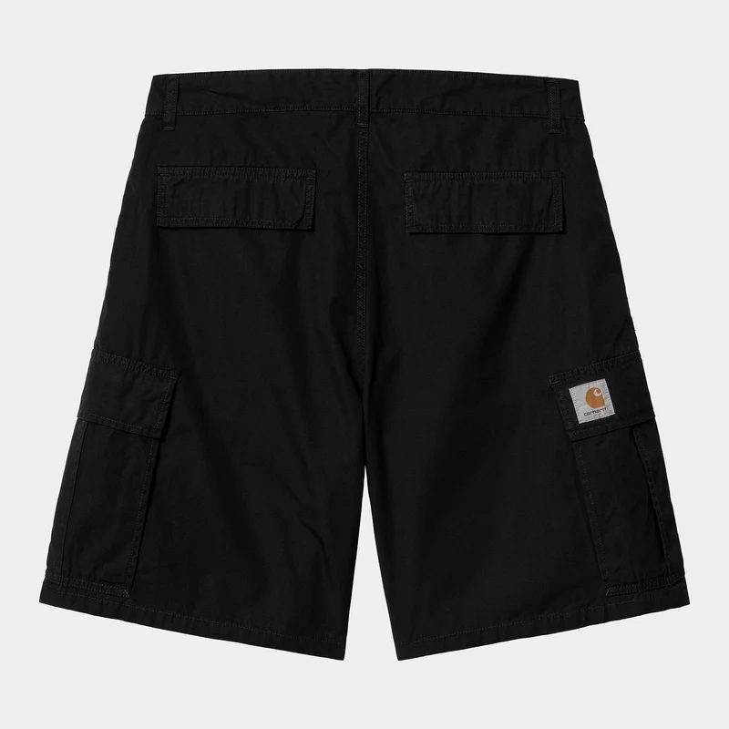 Carhartt WIP Heren Cole Cargo Short | Zwart gewassen