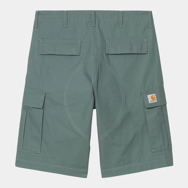 Carhartt WIP Heren Regular Cargo Short | Zilver Dennen